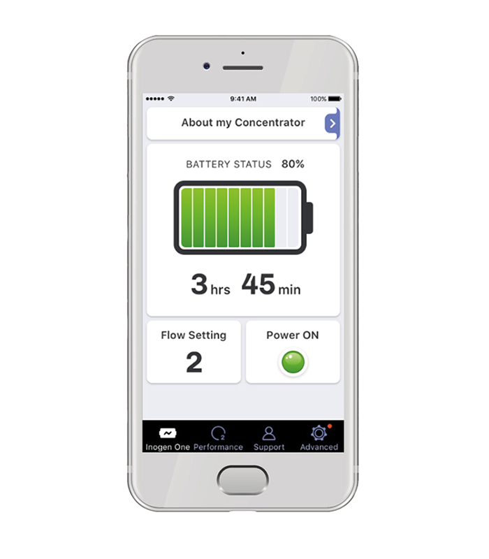 App per Inogen One G5